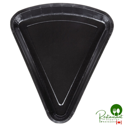 Solut Black Oven-Safe Heavy Weight Individual Pizza Slice Holder 9" - 375/Case