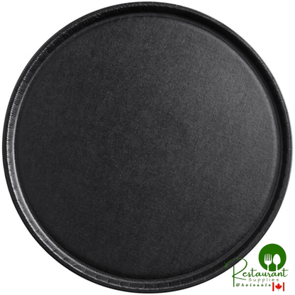 Solut Aqueous Coated Heavy Weight Black Catering / Deli Tray 18" - 50/Case