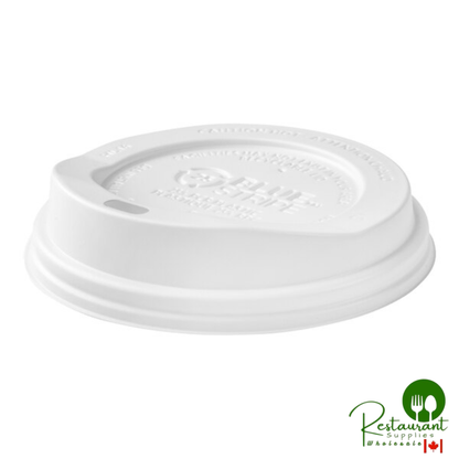 Eco-Products 10-20 oz. Black Recycled Content Hot Paper Cup Lid - 1,000/Case
