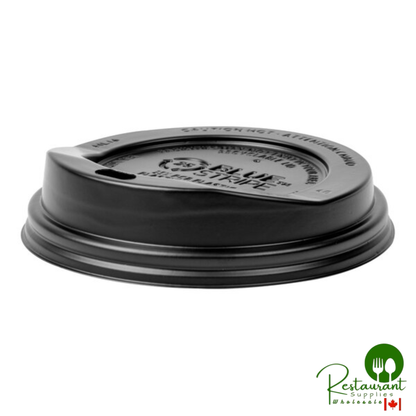 Eco-Products 10-20 oz. Black Recycled Content Hot Paper Cup Lid - 1,000/Case