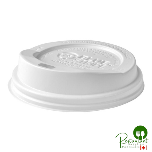 Eco-Products 8 oz. White Recycled Content Hot Paper Cup Lid - 1,000/Case