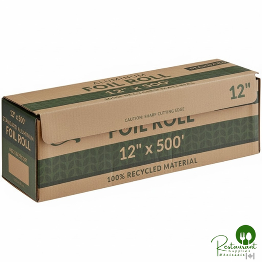 12" x 500' Food Service Standard Recycled Aluminum Foil Roll By Prime