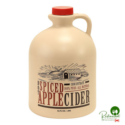 Mountain Cider Company 64 fl. oz. 100% Natural Spiced Apple Cider 7:1 Concentrate - 4/Case
