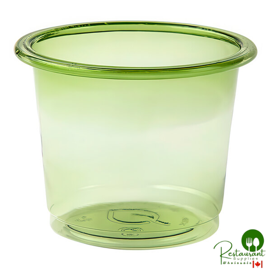 Eco-Products Veridian 1 oz. Compostable Green PLA Plastic Portion Cup - 5,000/Case