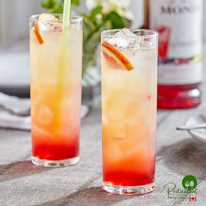 Monin Premium Grenadine Flavoring Syrup 1 Liter - 4/Case | Canada