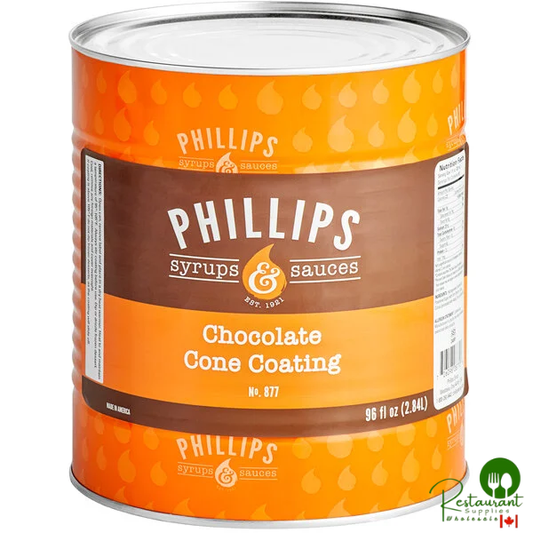 Phillips Chocolate Ice Cream Shell Coating - #10 Can