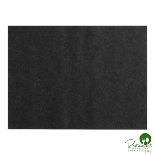 9" x 12" 40 lb. Black Steak Paper Sheets By Prime - 1,000/Case