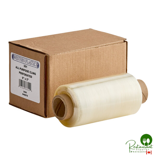 Western Plastics 6" x 5" Perforated Film