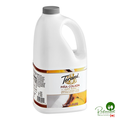 Torani Pina Colada Puree Blend 64 fl. oz. - 4/Case