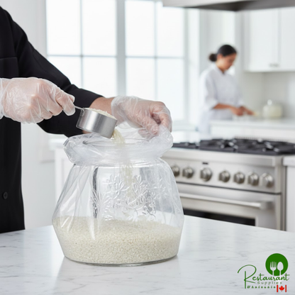 LK Packaging 20G-108024 Extra-Heavy Plastic Food Bag 10" x 8" x 24" - 500/Box