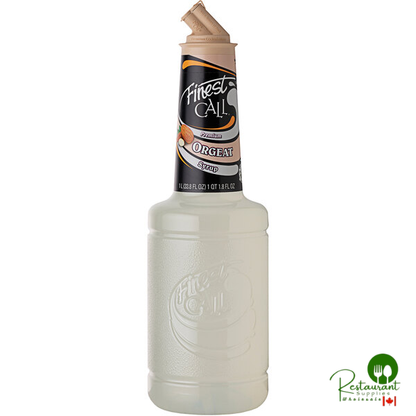 Finest Call 1 Liter Premium Orgeat (Almond) Syrup - 12/Case | Canada
