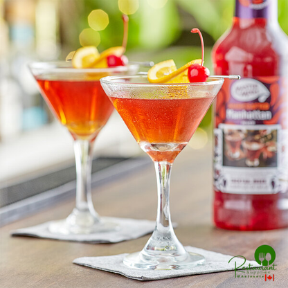 Master of Mixes 1 Liter Manhattan Martini Mix - 12/Case | Canada