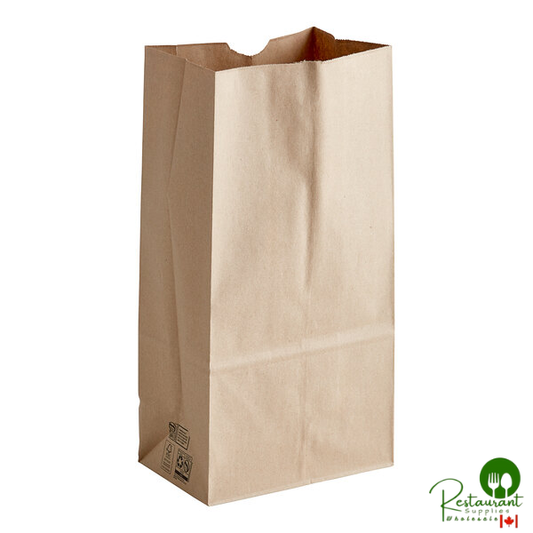 Duro Husky Dubl Life 20 lb. Heavy Duty Natural Kraft Bag - 400/Bundle