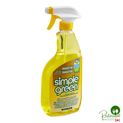 Simple Green 3010001214002 24 oz. Lemon Scent Concentrated Industrial Cleaner and Degreaser - 12/Case
