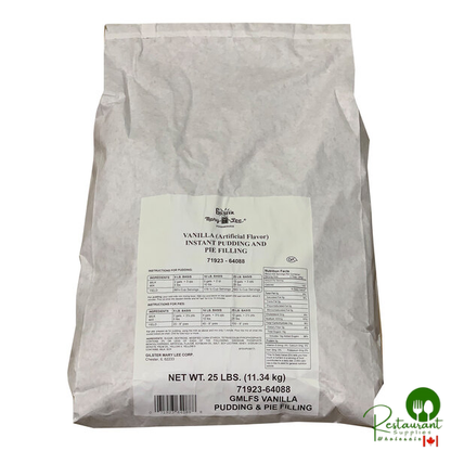 Gilster-Mary Lee Vanilla Instant Pudding and Pie Filling 25 lb.