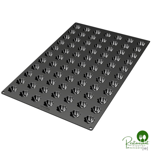 Silikomart SQ034 77 Compartment Mini Charlotte Silicone Baking Mold - 1 3/8" x 1 3/8" x 5/8" Cavities
