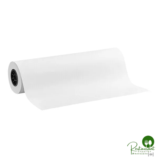 24'' x 700' 40 lb. White Butcher Paper Roll By Prime