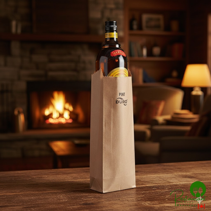 Duro Pint Size Brown Paper Bag - 500/Bundle