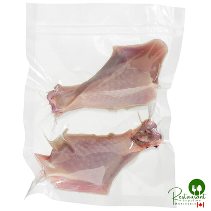 Hamilton Beach HVCP30608 6" x 8" In-Chamber Vacuum Seal Pouch 3 mil - 1,000/Case