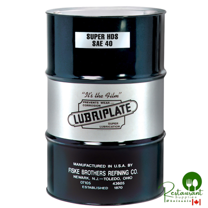 L0793-062 LUBRIPLATE SUPER HDS MOTOR OIL SAE 50 – 55 GALLON DRUM