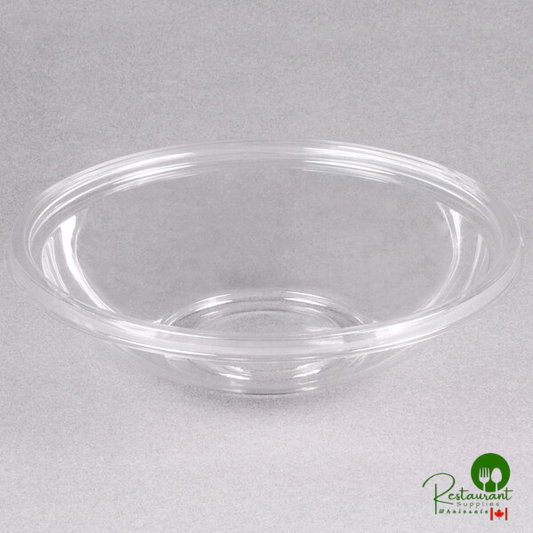 Sabert 13032A100 FreshPack 32 oz. Clear PET Round Shallow Bowl - 100/Case | Canada