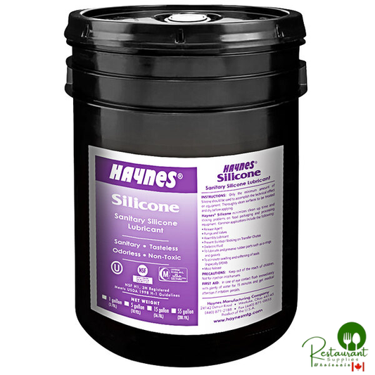 Haynes 105 5 Gallon Sanitary Silicone Lubricant Oil