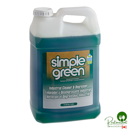 Simple Green 2710000213225 2.5 Gallon Sassafras Scented Concentrated Industrial Cleaner and Degreaser - 2/Case