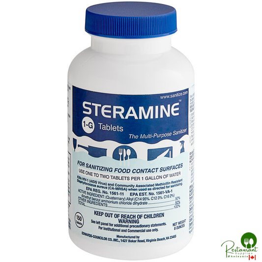 Edwards-Councilor S150E48 Steramine Sanitizer Tablets (Sani-Tabs) - 900/Case