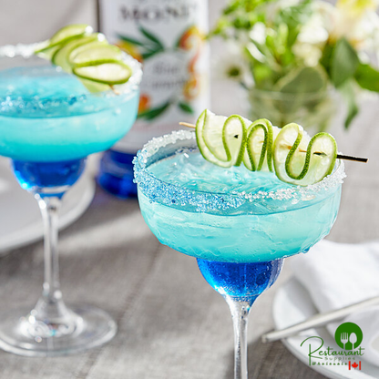 Monin Premium Blue Curacao Flavoring Syrup 1 Liter - 4/Case | Canada