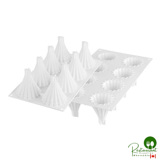 Silikomart Astro 8 Compartment Silicone Baking Mold - 2 5/8" x 3" Cavities ASTRO95