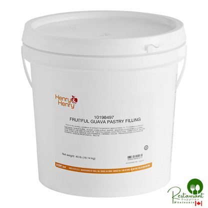 Henry & Henry Fruitful Guava Pastry Filling 40 lb.