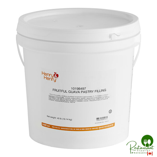 Henry & Henry Fruitful Guava Pastry Filling 40 lb.