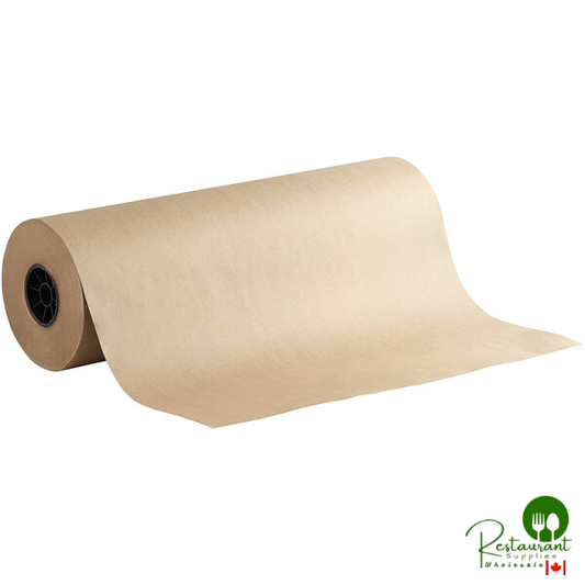 24" x 900' 40 lb. Natural Kraft Void Fill Packing Paper Roll By Prime