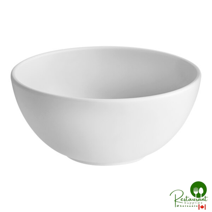 World Centric ZeroWare Reusable 16 oz. PLA White Bowl - 60/Case