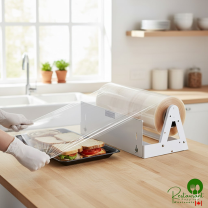 Berry AEP 1504454 18" x 5280' Heavy-Duty Miler Film with Serrated Blade