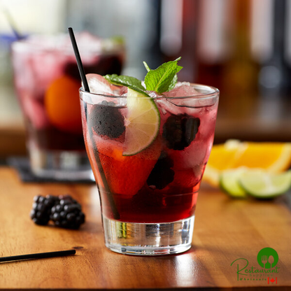 Monin Premium Blackberry Sangria Mix 1 Liter - 4/Case