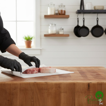 15" x 20" 40 lb. Premium White True Butcher Paper Sheets By Prime - 1,000/Pack