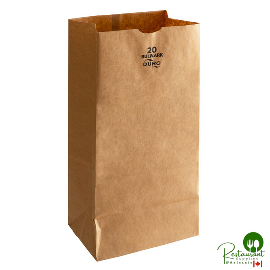 Duro 5 1/4" x 3 1/4" x 8 3/8" Gem White Paper Shopping Bag with Handles - 250/Bundle