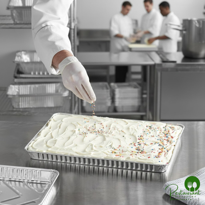 1/2 Sheet Foil Cake Pan By Prime - 100/Case