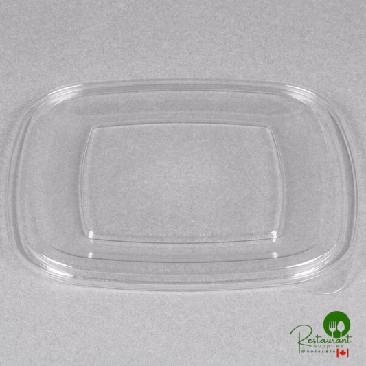 Sabert 51800B300 Bowl2 Clear Flat Lid for 24, 32, and 48 oz. Square Bowls - 300/Case | Canada