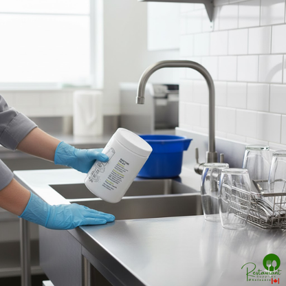 National Chemicals Inc. 23012 LFD Low Foam Bar Glass Detergent Tablet 100 Count - 6/Case