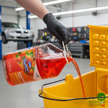 CloroxPro Clorox Fraganzia CLO60615CT 1.36 Gallon Citrus Blossom Scent Multi-Purpose Cleaner - 3/Case