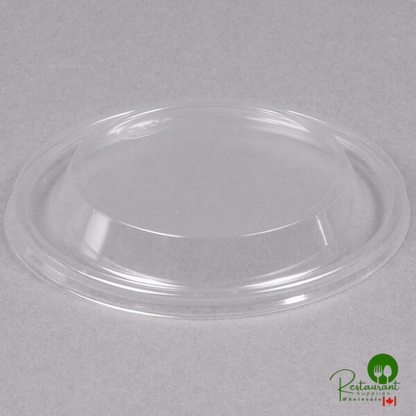 Dart 20DLCR Clear No Vent Dome Lid - 1,000/Case