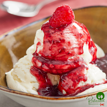 Oringer Raspberry Dessert / Sundae Topping 3/4 Gallon