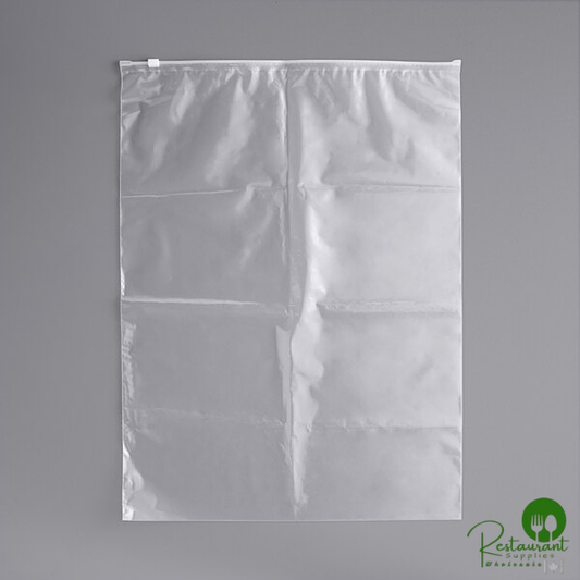 18" x 20" 3 Mil Clear LDPE Slider Top Bag By Prime - 250/Case