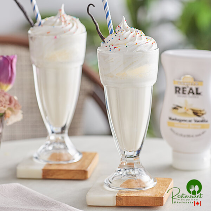 Real Madagascar Vanilla Infused Syrup 16.9 fl. oz. - 6/Case