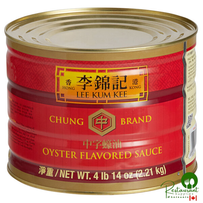 Lee Kum Kee Chung Brand 4 lb. 14 oz. Oyster Flavored Sauce - 6/Case