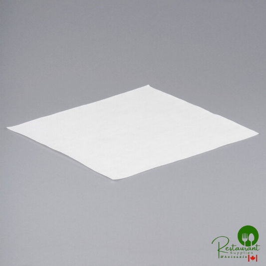 Chicopee 8482 DuraWipe 17" x 17" White Heavy-Weight Wiper / Shop Towel - 100/Case