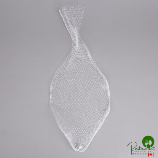 Royal Paper RMB1000CL 24" Clear Plastic Mesh Produce / Seafood Bag - 1,000/Case