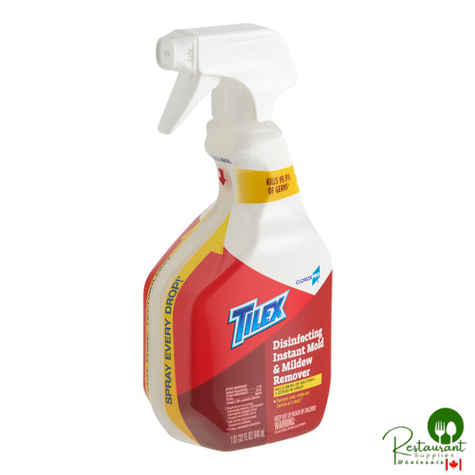 CloroxPro Tilex CLO35600CT 32 oz. Disinfecting Instant Mold and Mildew Remover - 9/Case